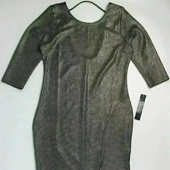 NEW! TRIXXI Clothing Company Women’s XL Metallic Dress - Picture 1 of 5
